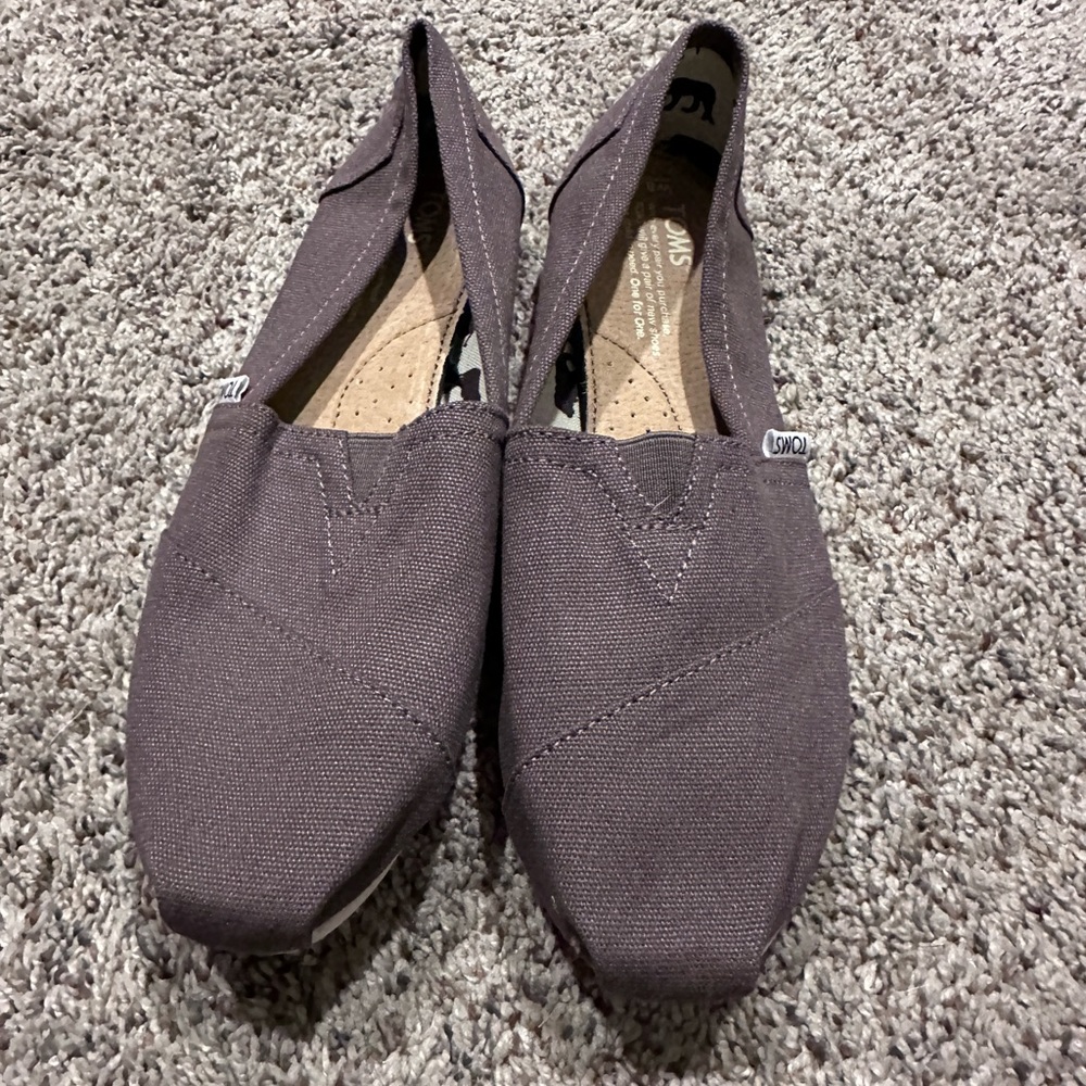 Women’s Tom’s - Gray Alpargata Shoes